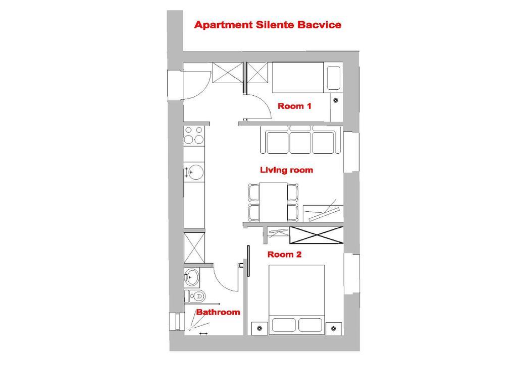 Luxury Rooms And Apartment Silente Bacvice Split Exterior photo